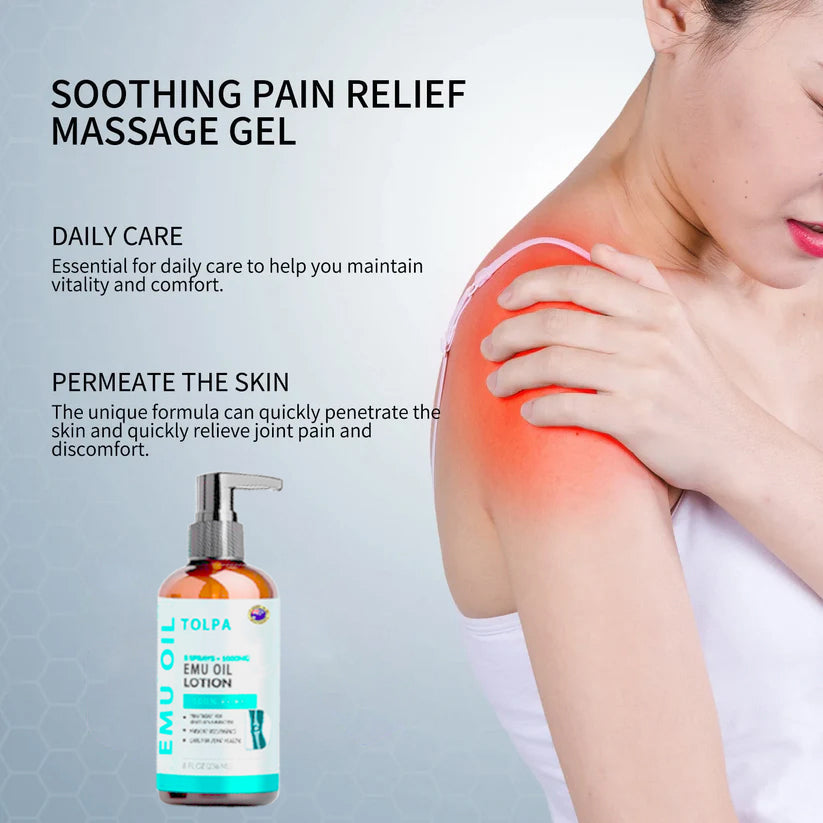 🔥Hot Sale 60% OFF🔥TLOPA® Powerful Emu Oil + Magnesium Relief👨⚕️