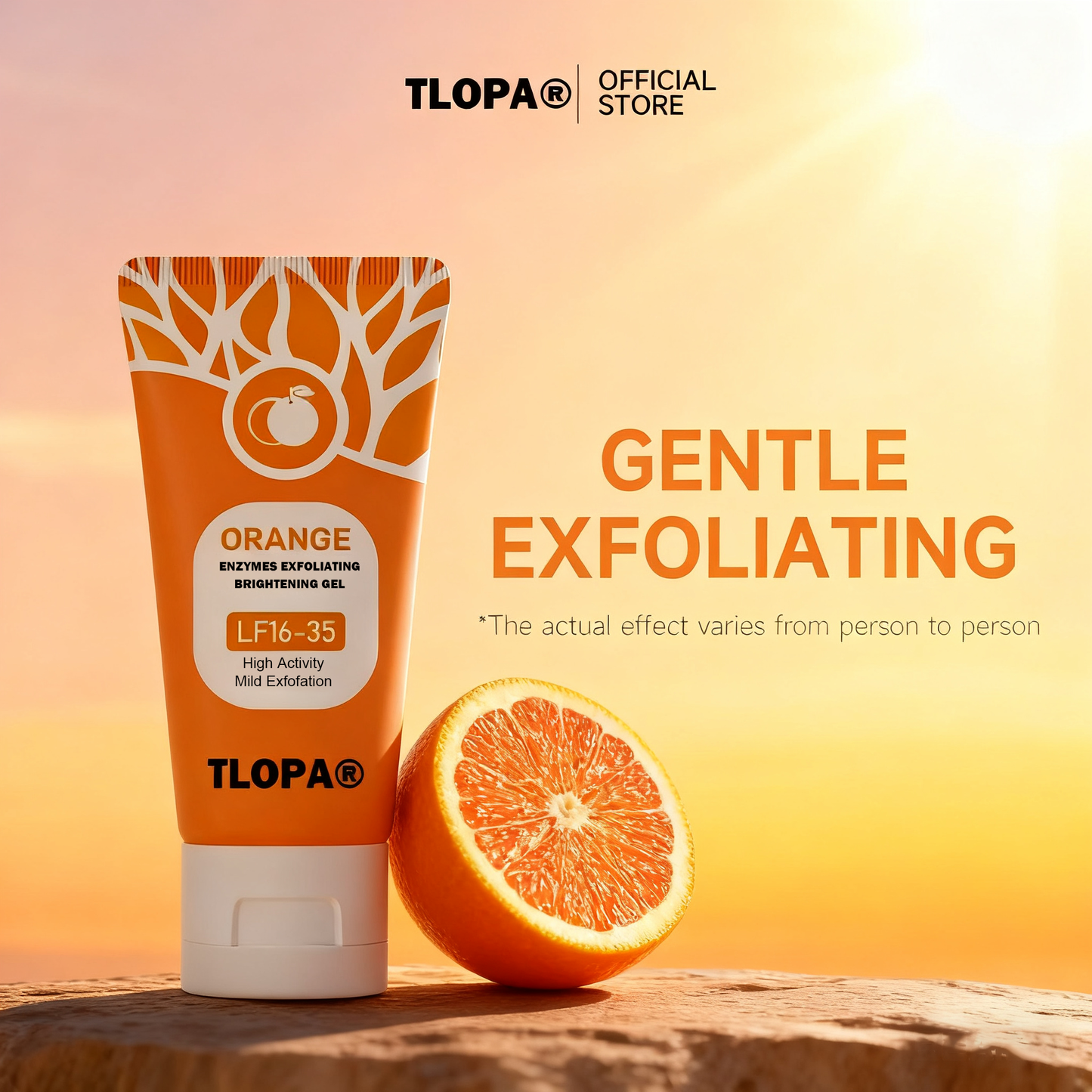 🔥Orange Enzyme Exfoliating Gel — The Gentle Miracle Your Skin Has Been Crying Out For