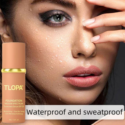 TLOPA® 4 In 1  Liquid Foundation 🌟 | Luxury in a Bottle, Beauty You Deserve
