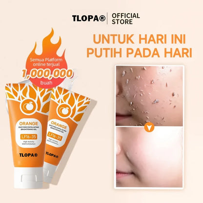 🔥Orange Enzyme Exfoliating Gel — The Gentle Miracle Your Skin Has Been Crying Out For