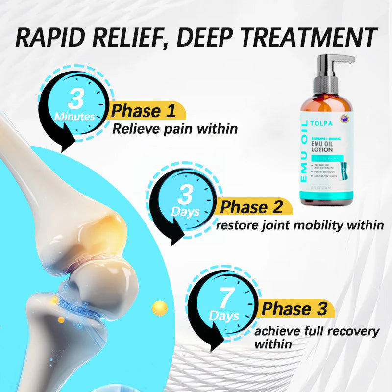 🔥Hot Sale 60% OFF🔥TLOPA® Powerful Emu Oil + Magnesium Relief👨‍⚕️